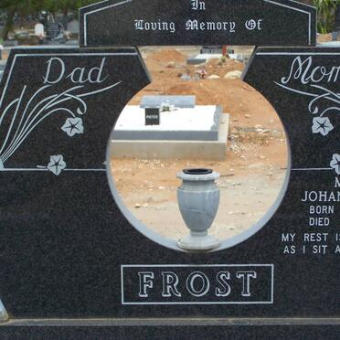 FROST Mattie Johanna Maria 1930-1988