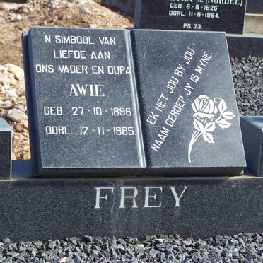 FREY Awie 1896-1985