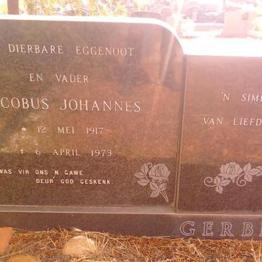 GERBER Jacobus Johannes 1917-1973