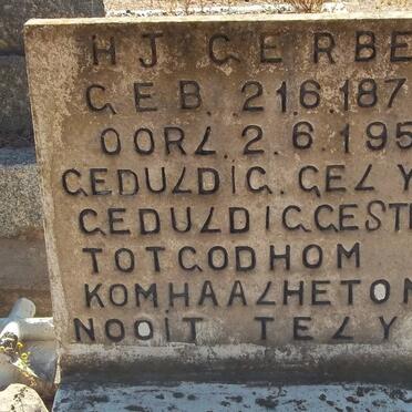 GERBER H.J. 1876-1951