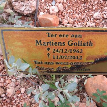 GOLIATH Martiens 1962-2012