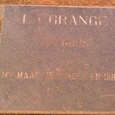 GRANGE Jacobus, la