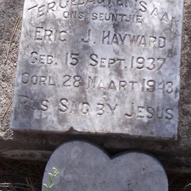 HAYWARD Eric J. 1937-1943
