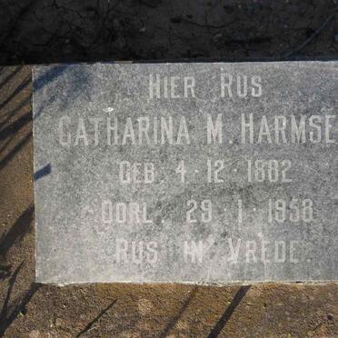 HARMSEN Catharina M. 1882-1958