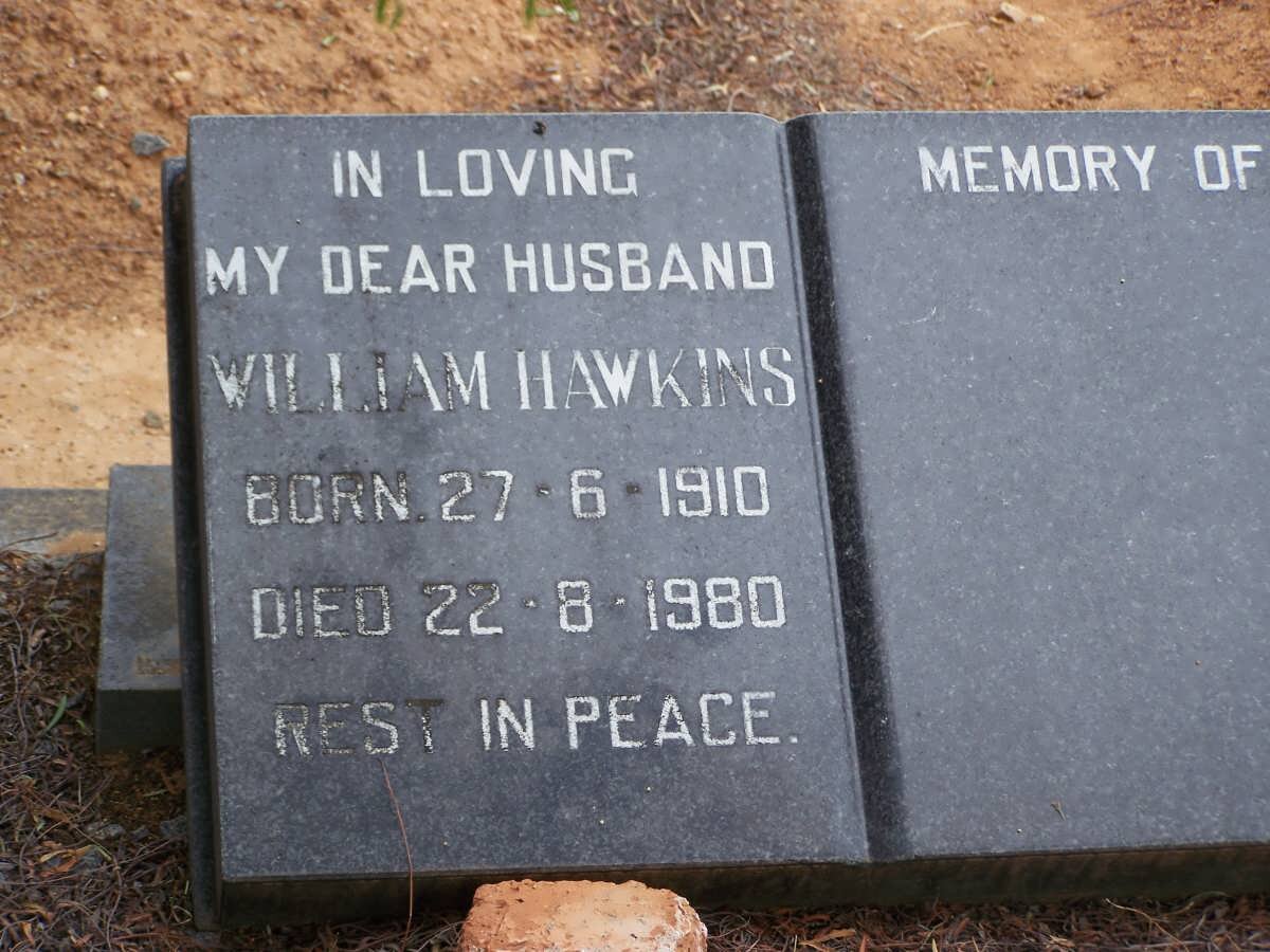 HAWKINS William 1910-1980