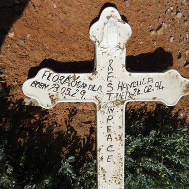 HANDULA Flora Nobandla 1929-1994