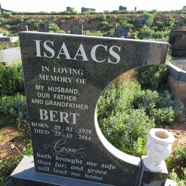 ISAACS Bert 1928-2014
