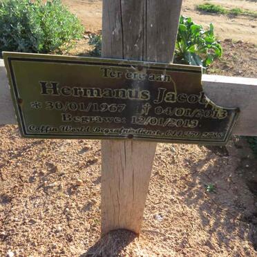 JACOB? Hermanus 1967-2013