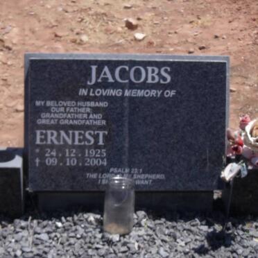 JACOBS Ernest 1925-2004