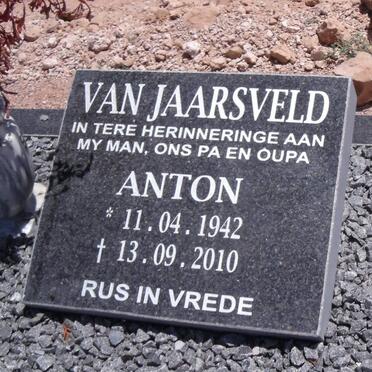 JAARSVELD Anton, van 1942-2010