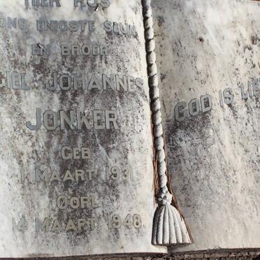 JONKER Giel Johannes 1931-1948