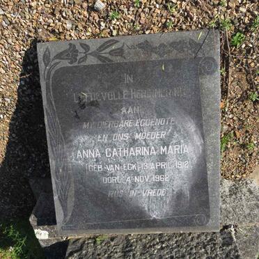 KLUYTS Anna Catharina Maria nee VAN ECK 1912-1962_2