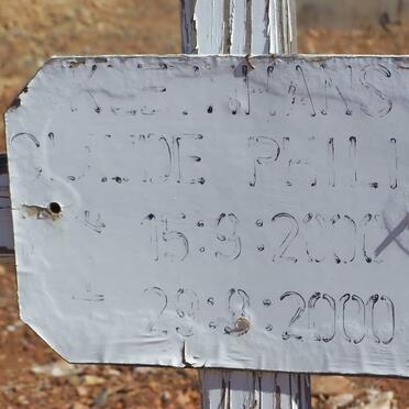 KLEYNHANS Claude Philip 2000-2000