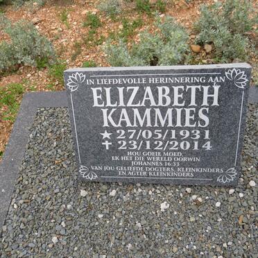 KAMMIES Elizabeth 1931-2014