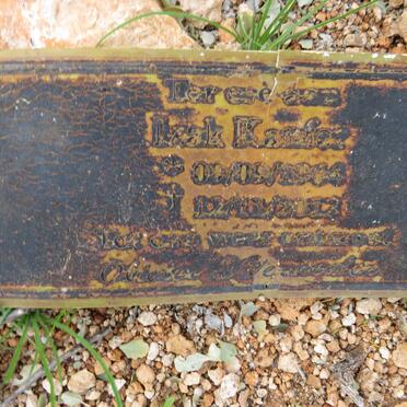 KANFER Izak 1964-2012