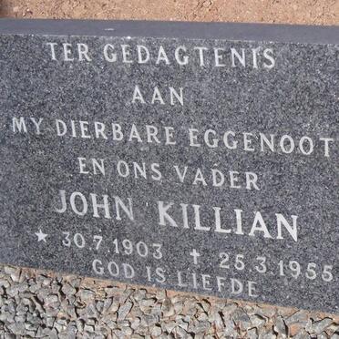 KILLIAN John 1903-1955