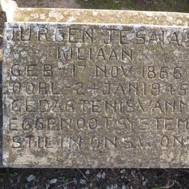 KILIAAN Jurgen Jesaias 1866-1945
