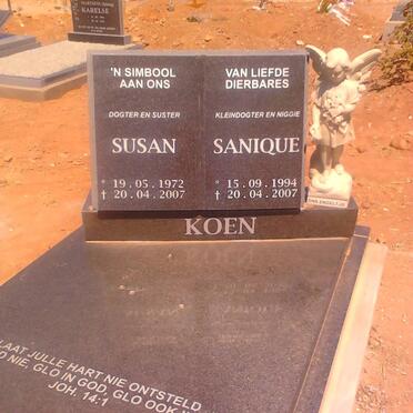 KOEN Susan 1972-2007 :: KOEN Sanique 1994-2007