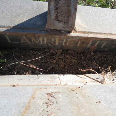 LAMPRECHT Johannes Hendrik 1903-1983 & Jacomina J. 1905-1985 _1