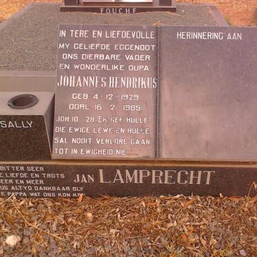 LAMPRECHT Johannes Hendrikus 1929-1985