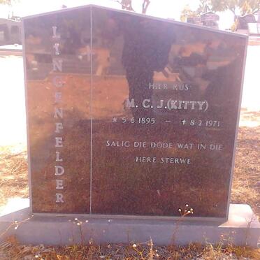 LINGENFELDER M.C.J. 1895-1971