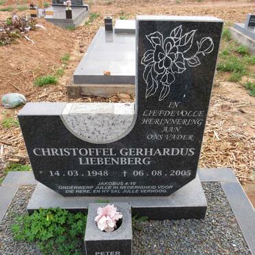 LIEBENBERG Christoffel Gerhardus 1948-2005