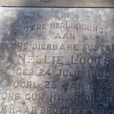 LOOTS Nellie 1889-1945