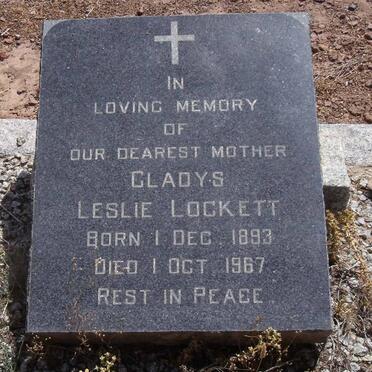 LOCKETT Gladys Leslie 1893-1967