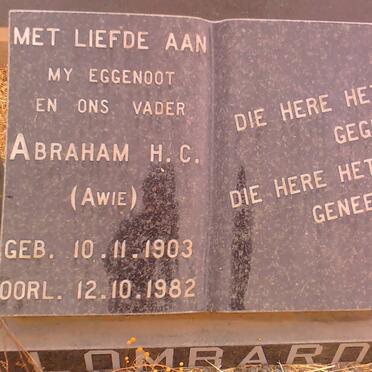 LOMBARD Abraham H.C. 1903-1982