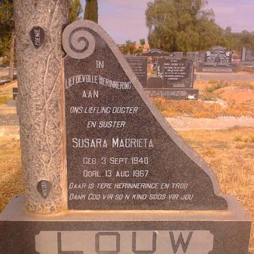 LOUW Susara Magrieta 1940-1967