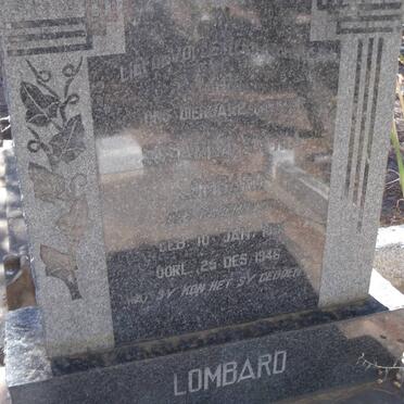 LOMBARD Susanna ? nee RADEMEYER 18??-1946