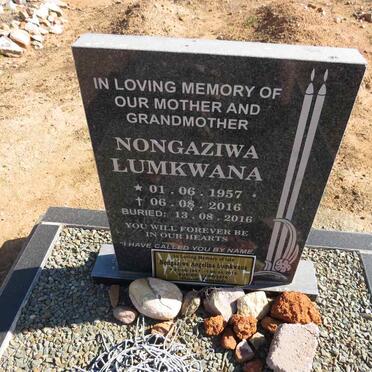 LUMKWANA Nongaziwa 1957-2016