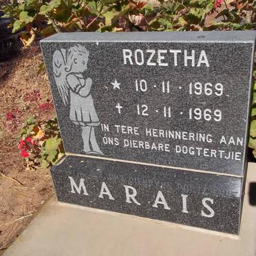 MARAIS Rozetha 1969-1969