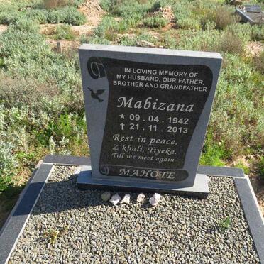 MAHOTE Mabizana 1942-2013