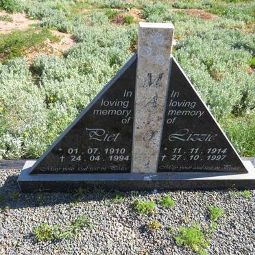 MAJOLA Piet 1910-1994 & Lizzie 1914-1997
