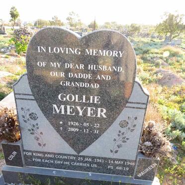 MEYER Gollie 1926-2009