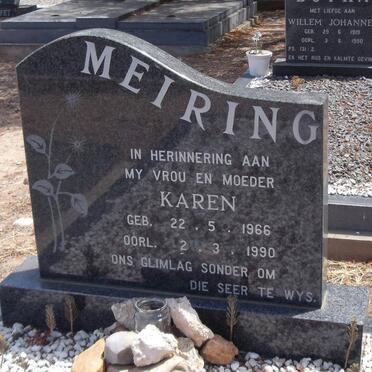 MEIRING Karen 1966-1990
