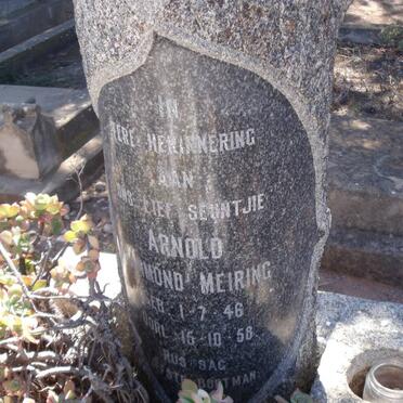 MEIRING Arnold ? 1946-1958