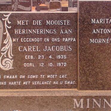MINNIE Carel Jacobus 1935-1972