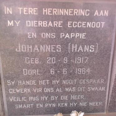 MINNIE Johannes 1917-1964
