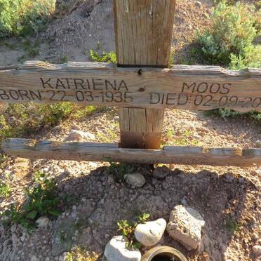 MOOS Bettie 1914-2007 :: MOOS Katriena 1935-2007