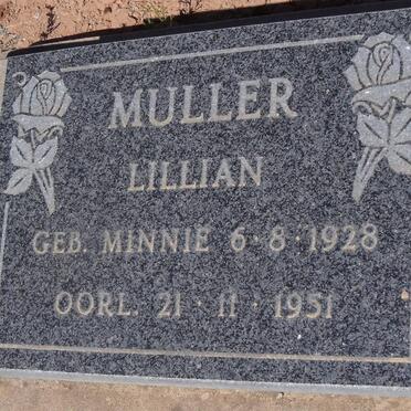 MULLER Lillian 1928-1951