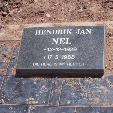 NEL Hendrik Jan  1929-1988