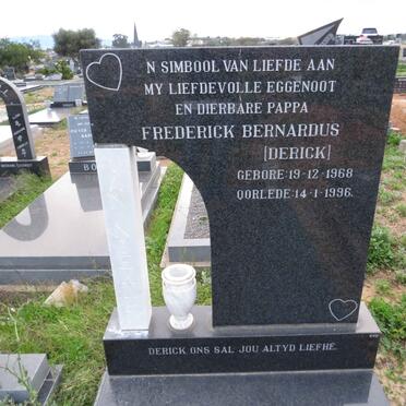 NIEKERK Frederick Bernardus, van 1968-1996_1