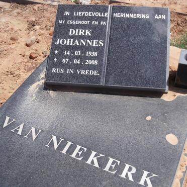 NIEKERK Dirk Johannes, van 1938-2008