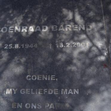 NOLTE Coenraad Barend 1944-2001 