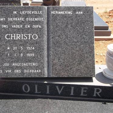 OLIVIER Christo 1924-1999