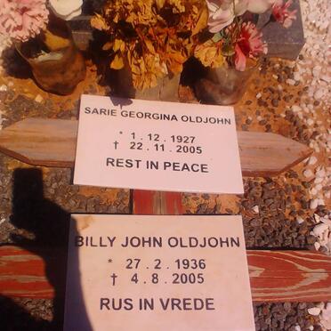 OLDJOHN Billy John 1936-2005 & Sarie Georgina 1927-2005 _1