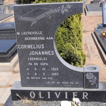 OLIVIER Cornelius Johannes 1929-1997