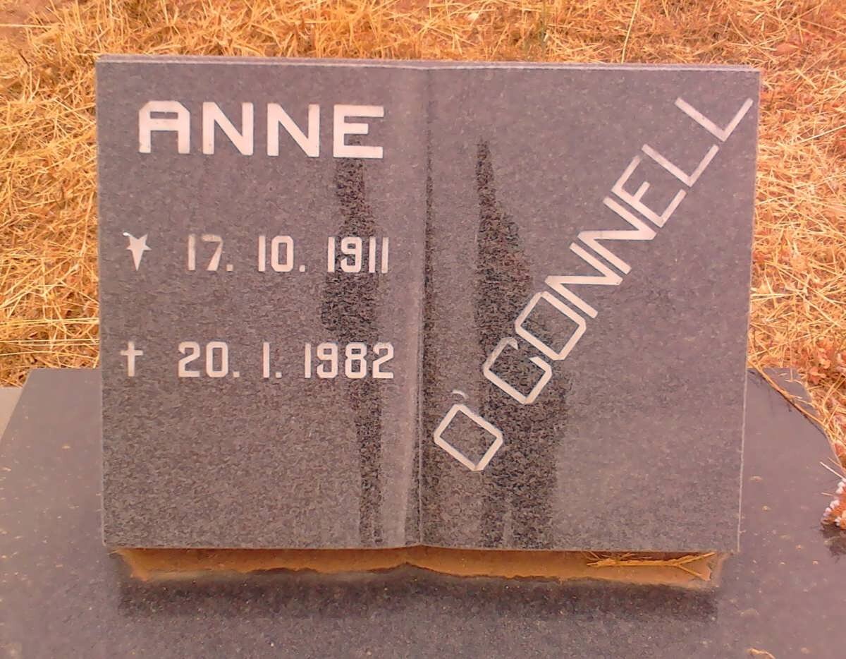 O'CONNELL Anne 1911-1982